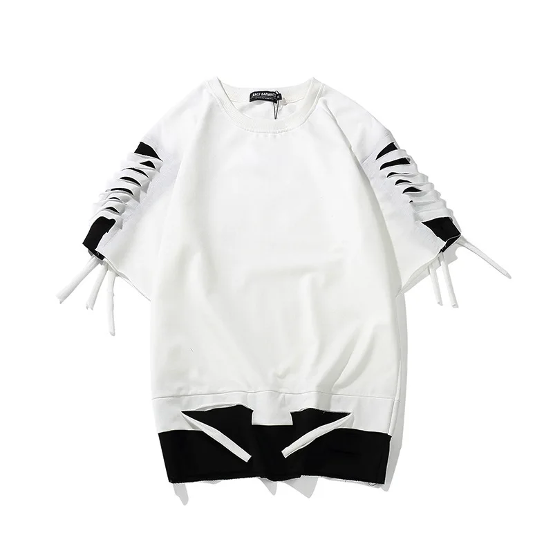 

2019 new summer style men hip hop t shirts high street wear short sleeve t shirts lovers top tees LBZ72