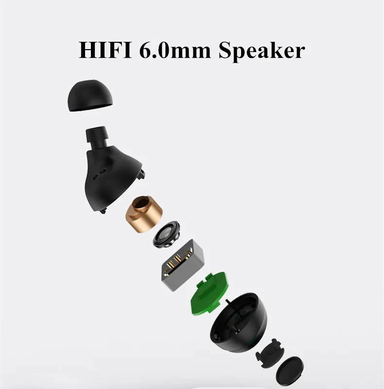 Bluetooth 5 0 беспроводные наушники спортивные магнитные HIFI вкладыши мини с