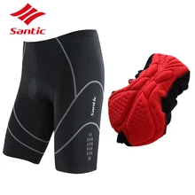 Santic Велоспорт Шорты Pro 3D Мягкий Мужчины Лето Стиль Спортивная MTB Дорога Bicyclie Велосипед Горные Triatlon Шорты Ciclismo Culotte