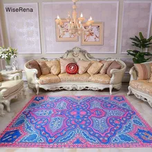 Роскошный персидский стиль классический ковер гостиной спальни Настольный коврик с 3D принтом нескользящий коврик для ванной комнаты домашний Декор Ковер