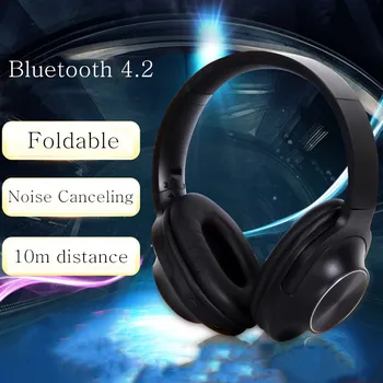 

Wireless Headphone Bluetooth 4.2 Sport Stereo Bluetooth Headset with Microphone Soft Ear 4 Colors Wireless Headphones
