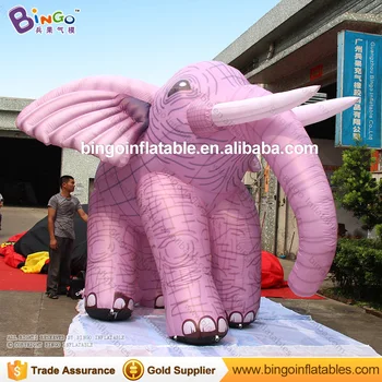 

3M / 10ft Customized inflatable elephant / new style printed giant inflatable cartoon elephant for decoration