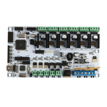 

3D printer accessories RUMBA main control board supports 6 stepping motor 12-35v Marlin firmware MKS intelligent controller