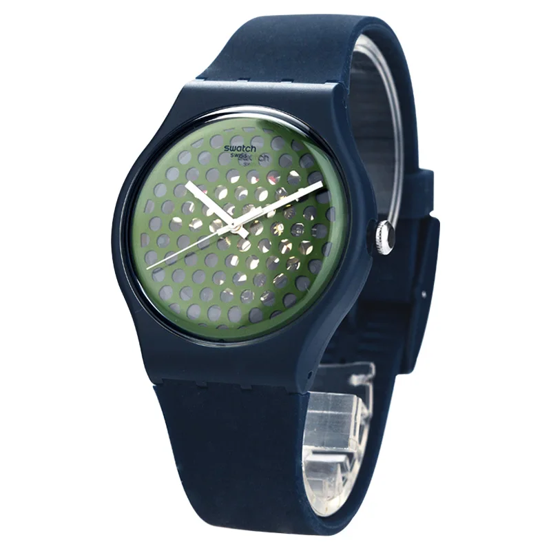 Часы swatch оригинальные цветные кварцевые мужские часы SUON113|Кварцевые часы| |