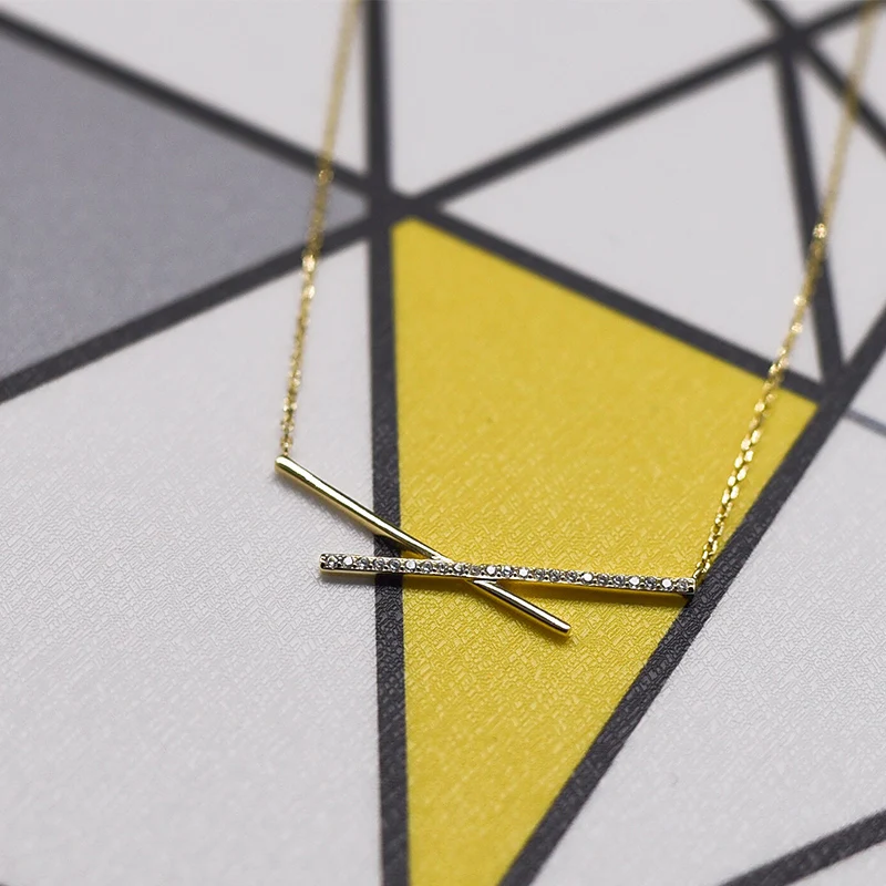 Seanlov Fashion cross Pendant Necklaces Jewelry Gift for Women gifts Luxury  Wedding Engagement Necklace