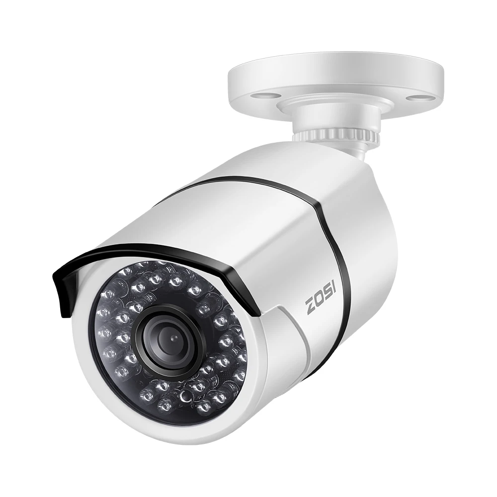 ZOSI UHD 4K 8MP Caméra Vidéo Surveillance Extérieure//Intérieur IP67 bullet 30M