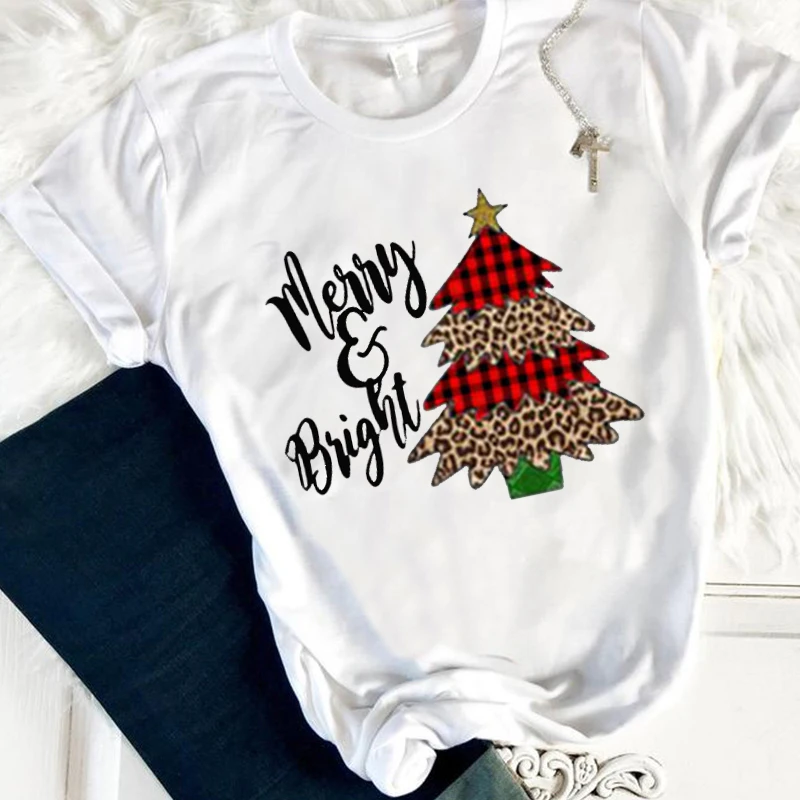 

streetwear plus size womens tshirt clothing graphic tees merry christmas shirts cartoon printing women t shirt