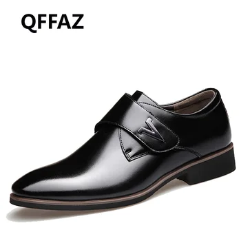 

Brand New Men's Dress Shoes Black Classic Point Toe Oxfords For Men Fashion Mens Business Party Shoes