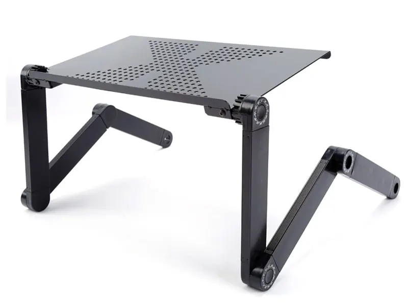 Х форма регулируемый алюминиевый сплав ноутбук стол эргономичный дизайн кровать лоток подставка ноутбук стол складной портативный ноутбук стол