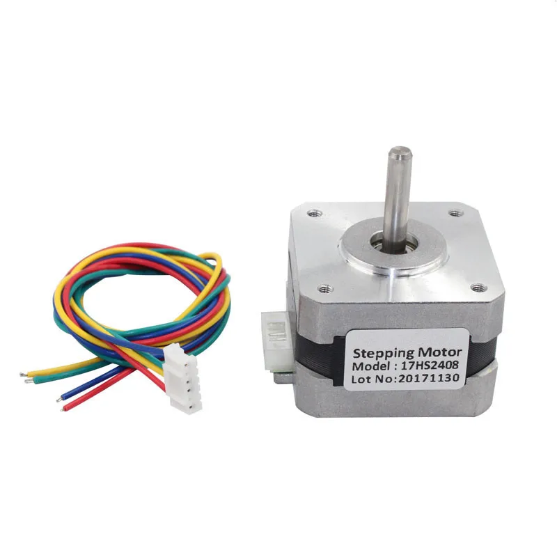 

1 PCS 17HS2408 4-lead Nema 17 Stepper Motor 42 motor 42BYGH 0.6A CECNC Laser and 3D printer motor