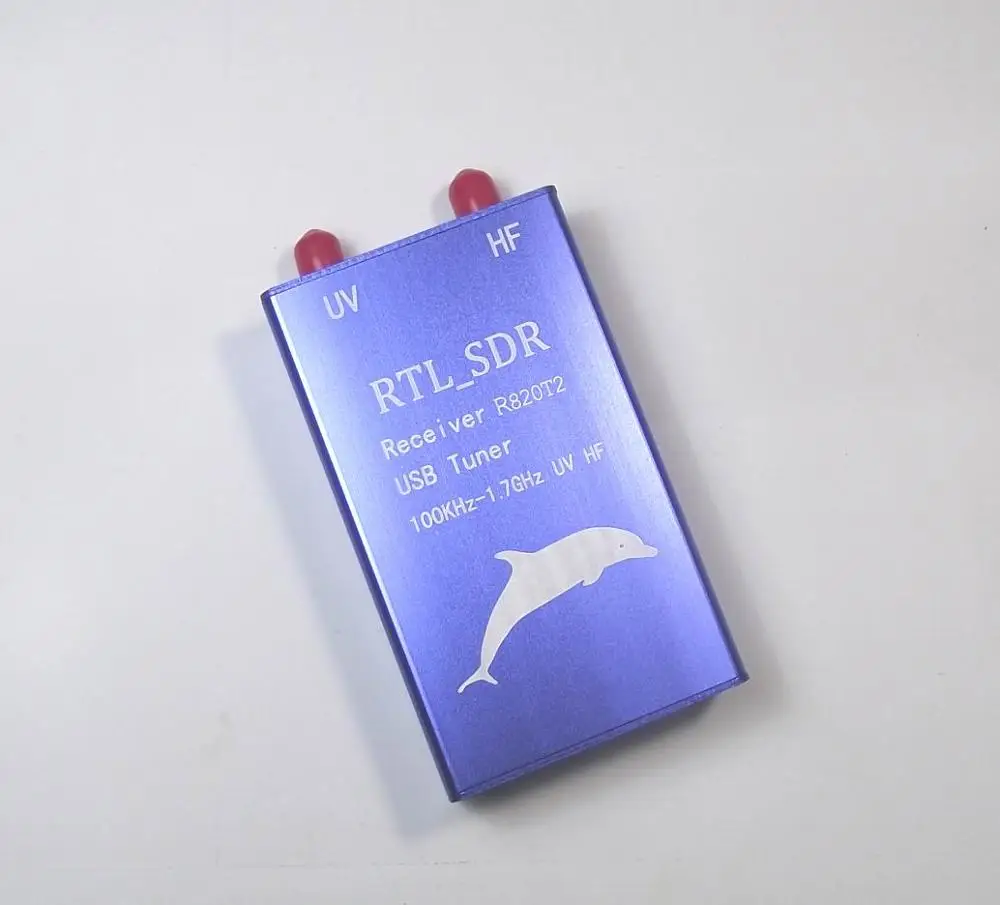 

100KHz-1.7GHz software radio all band RTL-SDR receiver R820T2 aeronautical band