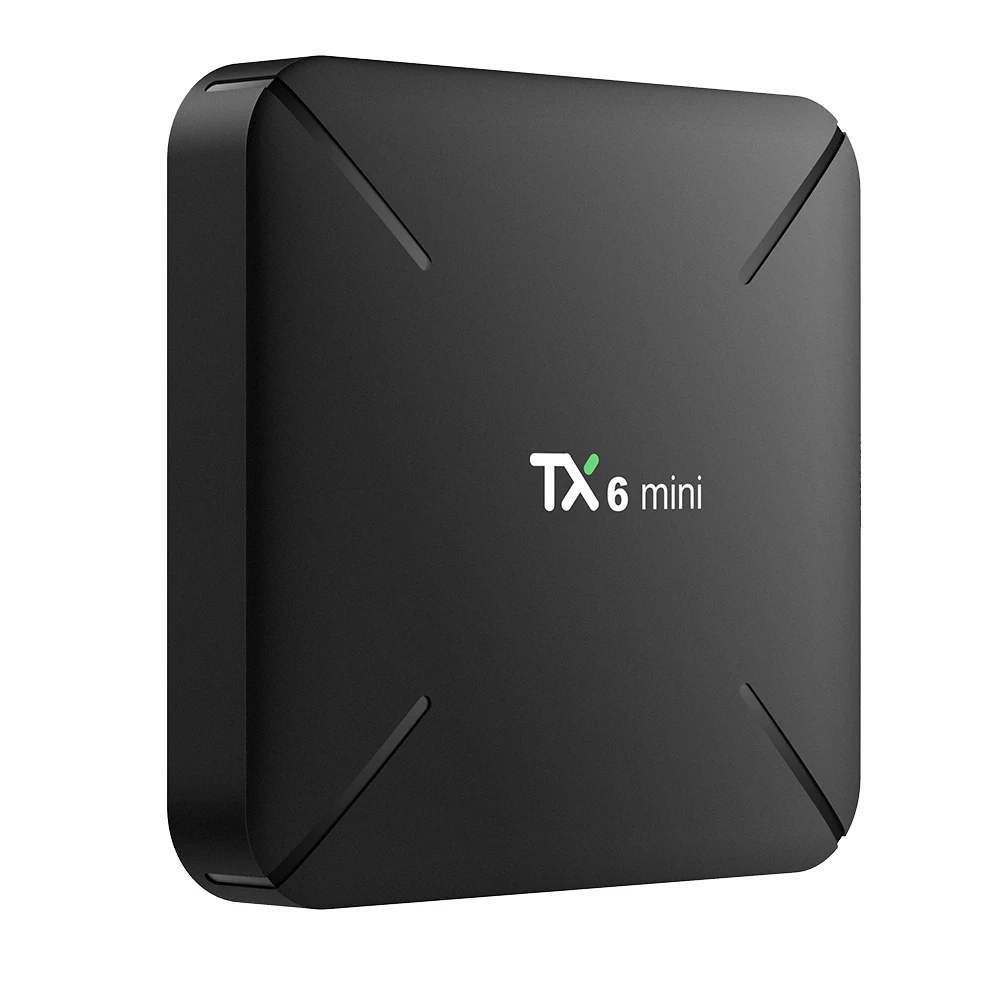 TX6 Мини Смарт Android tv Box Android 9,0 четырехъядерный процессор 2 ГБ+ 16 Гб 2,4G WiFi 4K HD AirPlay телеприставка поддерживает многоязычный