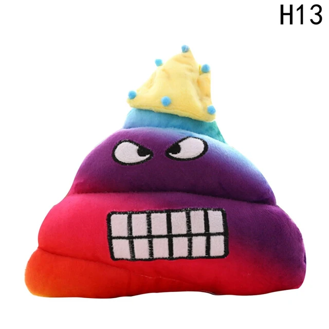 1pc Stool Emoji Emoticon Cushion Pillow Stuffed Plush Toy Doll Poop