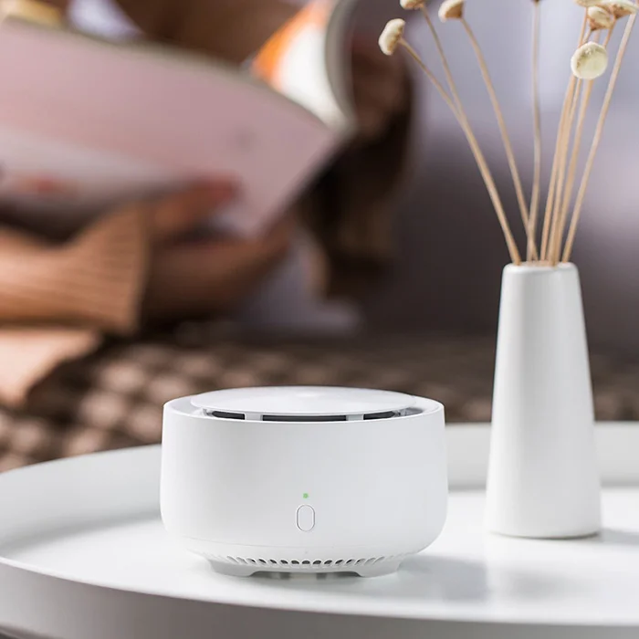 

Xiaomi Mijia Mosquito Repellent Mini Mute Indoor Electric Mosquito Coils 10h Timing Function Heating Fan Drive With Led Light