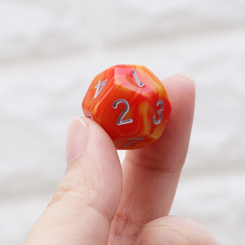 7 игральный двусторонний D4 D6 D8 D10 D12 D20 для игры Magic the Gathering D & RPG Poly|Кубики| |