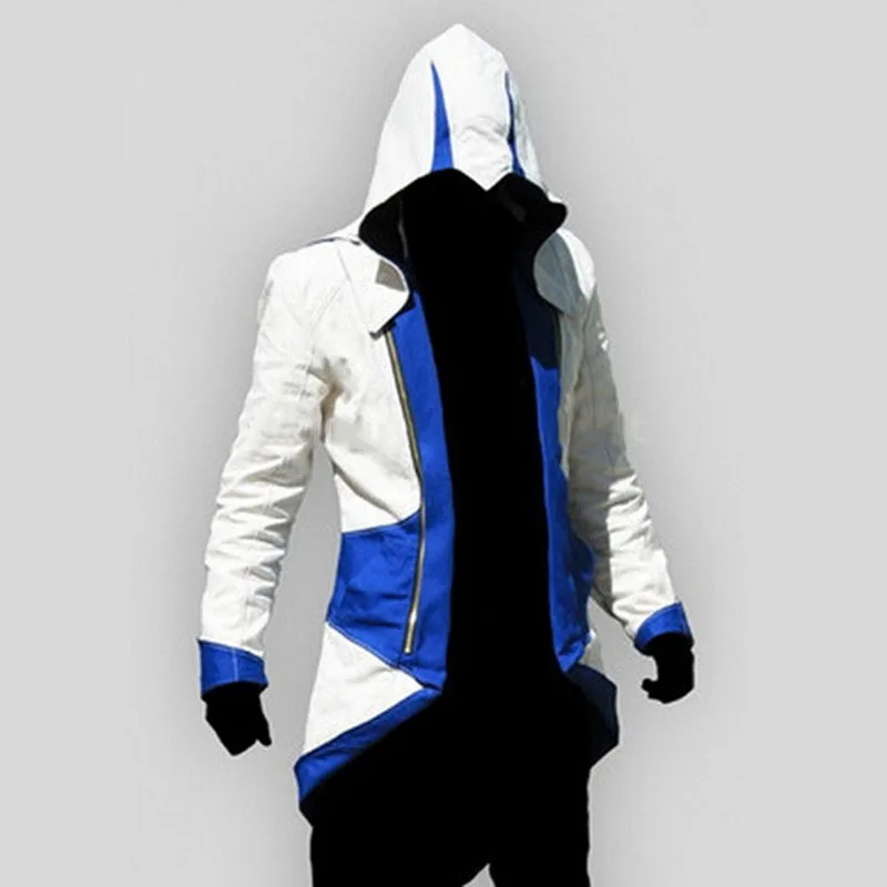 Assassins Creed 3 III Коннер Kenway Толстовка С Капюшоном Куртки Aassassins Creed Костюм Коннор Косплей Новинка Толстовка С Капюшоном Куртки Мужчины|cosplay coat|cosplay capcosplay doraemon | АлиЭкспресс