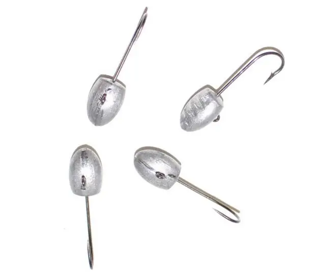 

50pcs/lot 3g jig head hook metal fishing lure soft bait hook fishing worm lure hook lead fish lure fishing gear free shipping