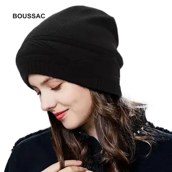 

Chapeau D'hiver Pour Femmes Fille Laine Bonnets Skullies Sold Velours Chapeau Masque Bonnet Femme Balaclava Warm Winter KNKSH06