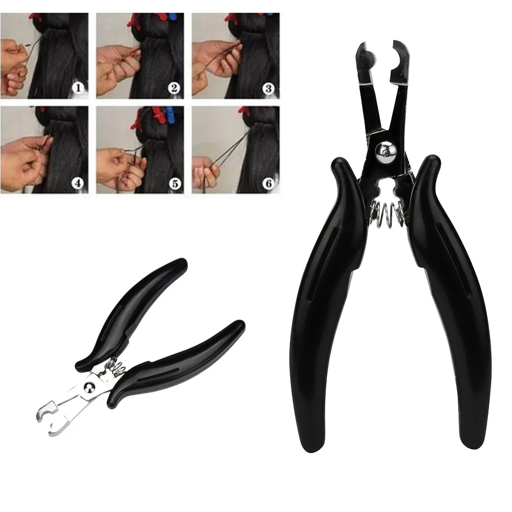 

Dazzling Girl Store Health and Beauty C New Hair Extensions Pliers for Micro Rings and Fusion Glue Bond Removal Tool