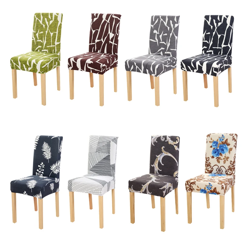 1PC Floral Print Flower Pattern Elastic Multifunctional Spandex Elastic Dining Room Chair Cover for Modern Kitchen Table Chair 1PC Floral Print Flower Pattern Elastic Multifunctional Spandex Elastic Dining Room Chair Cover for Modern Kitchen Table Chair