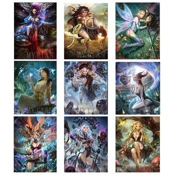 

Diamond Embroidery Cartoon Girl 5D DIY Diamond Painting Anime Picture Of Rhinestone Home Decoration Full Square/round drill