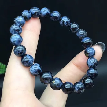 

8.5mm Natural Namibia Pietersite Bracelet Blue GemstoneStretch Healing Anniversary Gift Round Beads Fashion Bracelet AAAAA
