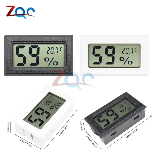 Mini Lcd Digital Thermometer Hygrometer Room Temperature Sensor Humidity  Meter - Thermometer Hygrometer - Aliexpress