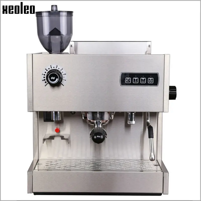 Xeoleo Commercial Coffee maker Automatic Espresso machine stainless steel Espresso coffee maker ...