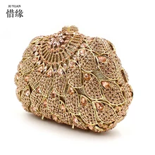 XIYUAN/брендовые новые женские модные вечерние клатчи на день невесты, свадебные вечерние сумки со стразами, повседневный клатч подружки невесты