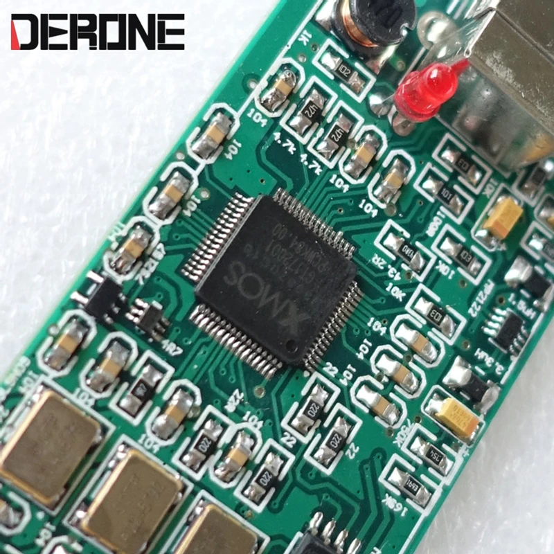 USB ресивер XMOS U208 для SPDIF I2S 32bit384kHz DSD интерфейс dac as weiliang ES9018 ES9028 ES9038pro|Печатные платы|