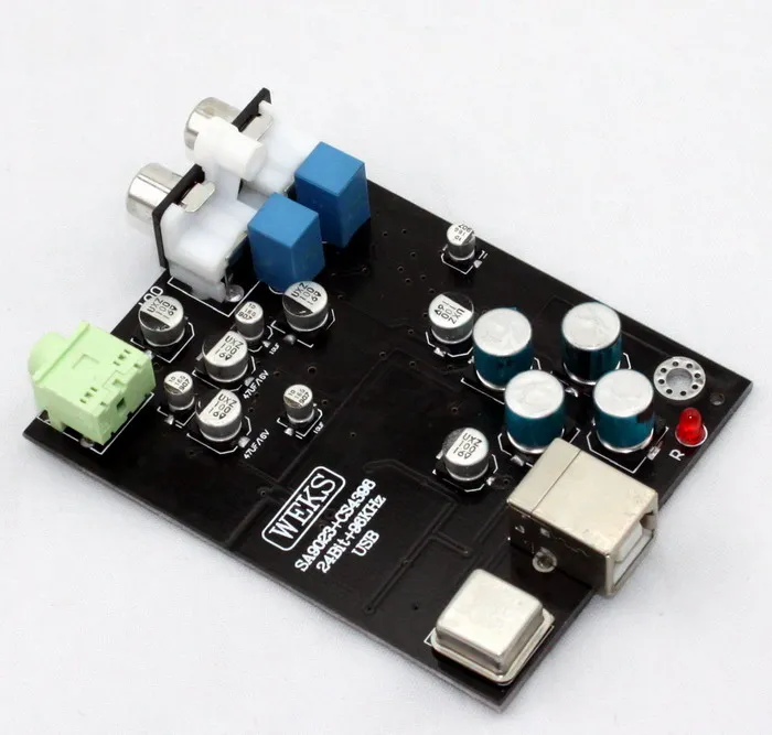 SA9023 USB декодер плата CS4398 OPA2132 для 32 Ом Декодер Усилитель|cs4398 board|amplifier boardcs4398 usb |
