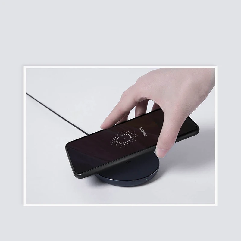 Новинка Оригинальное Беспроводное зарядное устройство Xiaomi WPC01ZM 10 Вт макс.