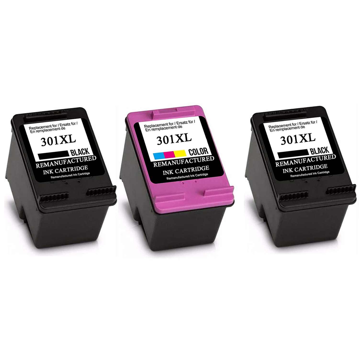 3PK 301XL Refill Ink Cartridge Replacement for hp/HP 301 hp/HP301 Deskjet 1000 1050 2000 2050 2510 3000 3054 printer | Компьютеры и