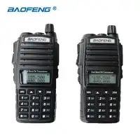 2 PCS UV-82 Baofeng HAM CB Radio Walkie Talkie Dual Band Dual PTT 2 Way UV82 Portable Transceiver VHF UHF 128CH UV 82 Radios