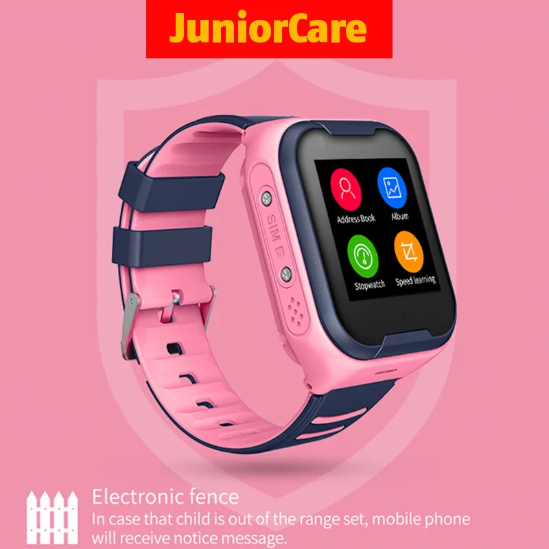 

Smart Watch Kids Baby Watch Phone 4G Wifi Sim Card Dail Call Touch Screen Waterproof Smart Clock Kids GPS Watch