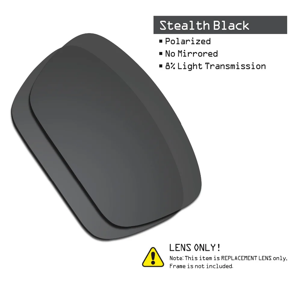 SmartVLT 2 Pairs Polarized Sunglasses Replacement Lenses for Oakley Fuel Cell Stealth Black and Bronze Gold