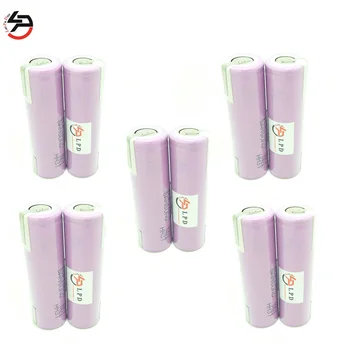 

Laipuduo 10pcs 3.7V 2600mAh 18650 li-ion with Nickel sheets For Samsung Rechargeable Batteries