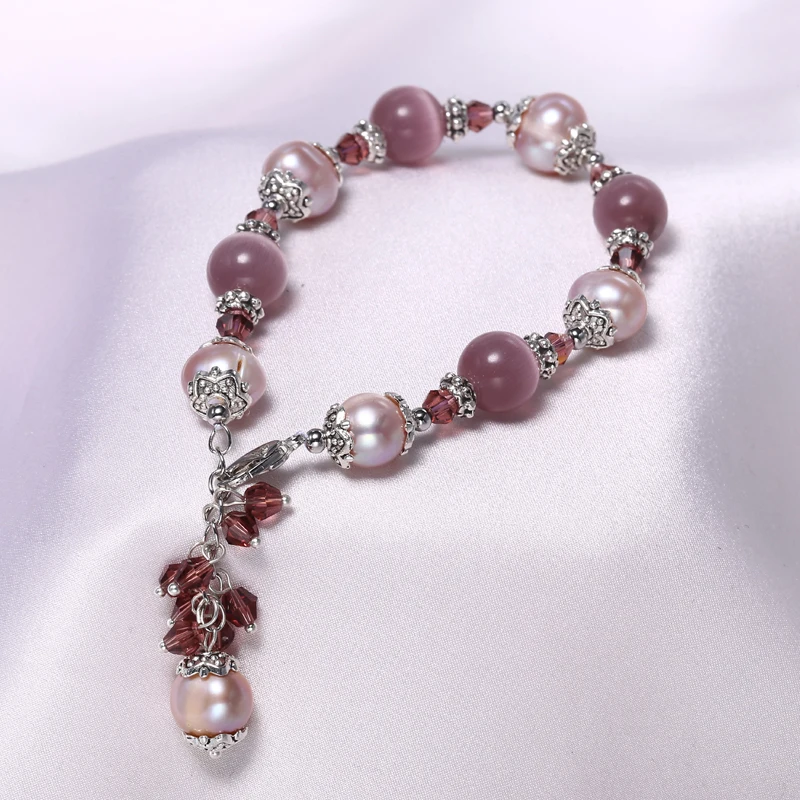 2016 Trendy Natural Pearl Bracelets Adjustable For Lady Summer Style Various Colors Are Available Fine Jewelry