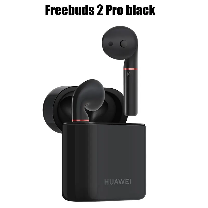 Huawei Freebuds 2 Pro Freebuds2 беспроводной Bluetooth 5,0 Наушники Hi-Fi водонепроницаемый IP54 контроль беспроводного заряда - Цвет: Freebuds 2 Pro Black