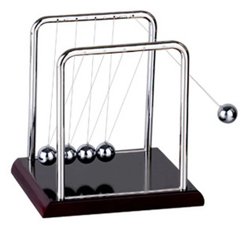 

Physics Science Pendulum miniatures For Kid Gift Early Fun Development Educational Desk Toy Newtons Cradle Steel Balance Ball