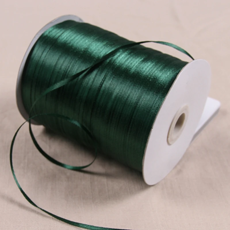 

1/8" 3mm Satin Ribbon for packing and bow & Garment Accessories 20y/lot 49
