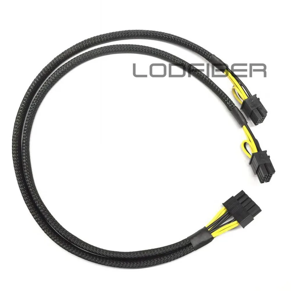 Lodfiber 10pin до 8+ 8pin Адаптеры питания кабель для HPE ProLiant dl980 G7 и GPU 50 см