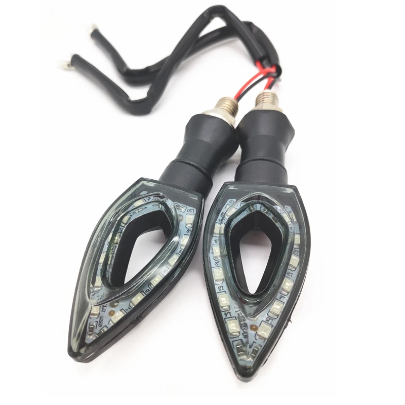 

1 Pair 12 LED Universal Motorcycle Turn Signal Light LED Tail Lights Indicators For Moto Refit Motorbike Motorcycle Accessories