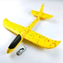 Детский игрушечный самолет стороны бросали пены модель самолета 9 цветов 35*35 см Спорт на открытом воздухе самолеты забавные игрушки для игры детей самолета TY0369