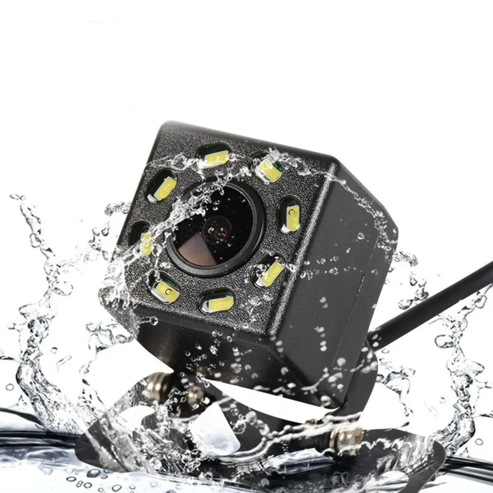 

Car camera 8LED rear view reversing camera English packaging auto parts auto accessories High Definition