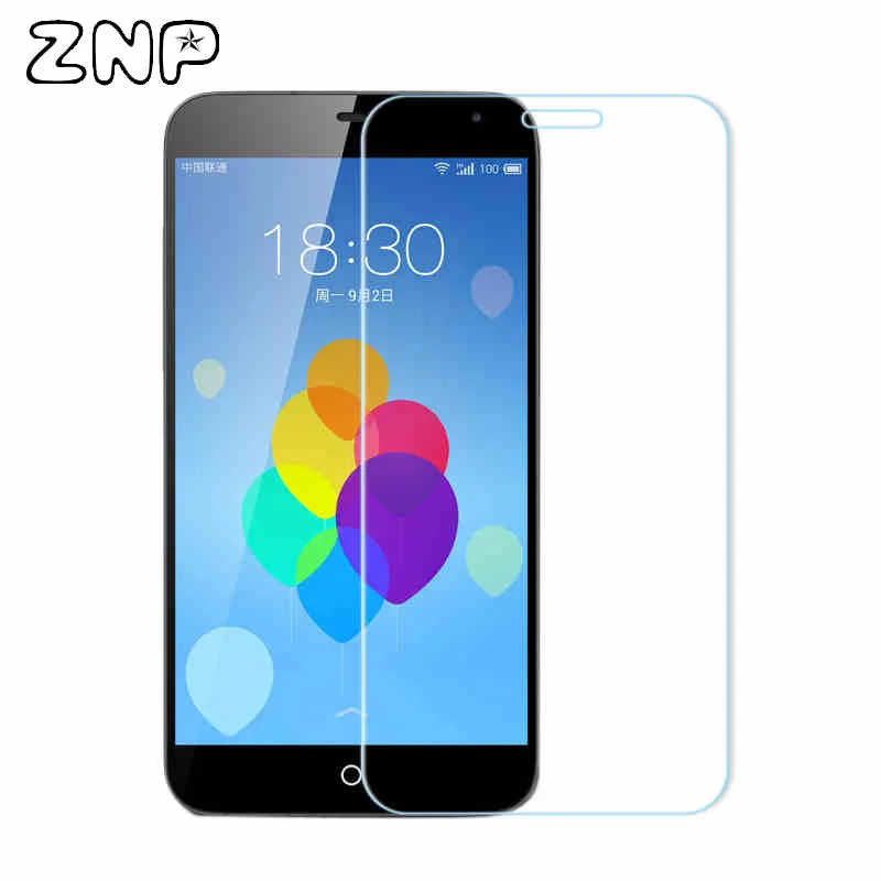 Screen Protector MEIZU M1 M2 M3 NOTE 2 Note3 Premium Tempered Glass MX5 MX2 MX3 MX4 Pro5 Pro4  2.5D Anti-Explosion anti-Shatter