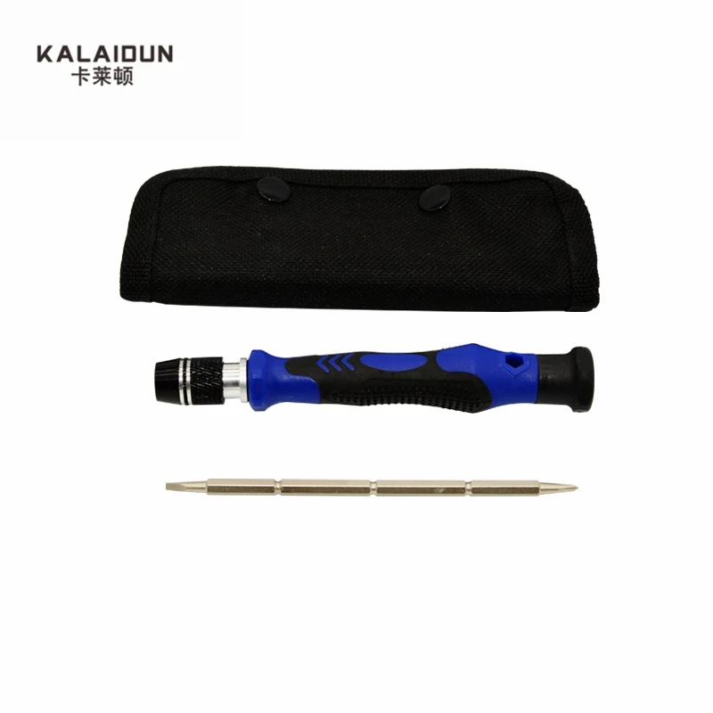 Набор многофункциональных отверток KALAIDUN Torx 9 в 1 двухсторонняя Холщовая Сумка для