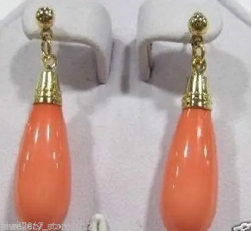 

hot sell new - Hot sale new Style >>>>Charming ! Pretty Noblest pink coral stud earring