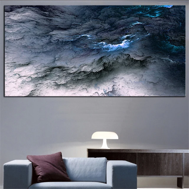Peinture Bleu Vert Gris