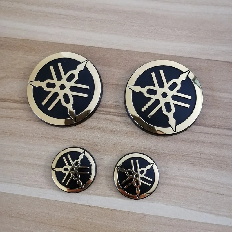 

Motorcycle Tank Fork Emblem Badge Gel Decal Sticker for YAMAHA R1 R6 XJR YZF Fairing shield soft stickers